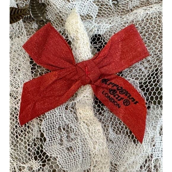 ARROGANT CAT Lace Charm Gold Embellished Jingling Leafs Rave Club Vest Size XS/S - Picture 11 of 12